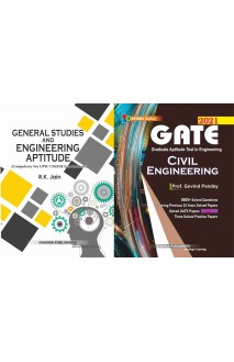 Gate Civil Engineering with General Studies and Engineering Aptitude 2 vol Combo set